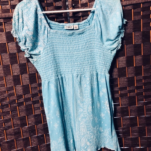 Mint blue Top ❤️ - Picture 3 of 5